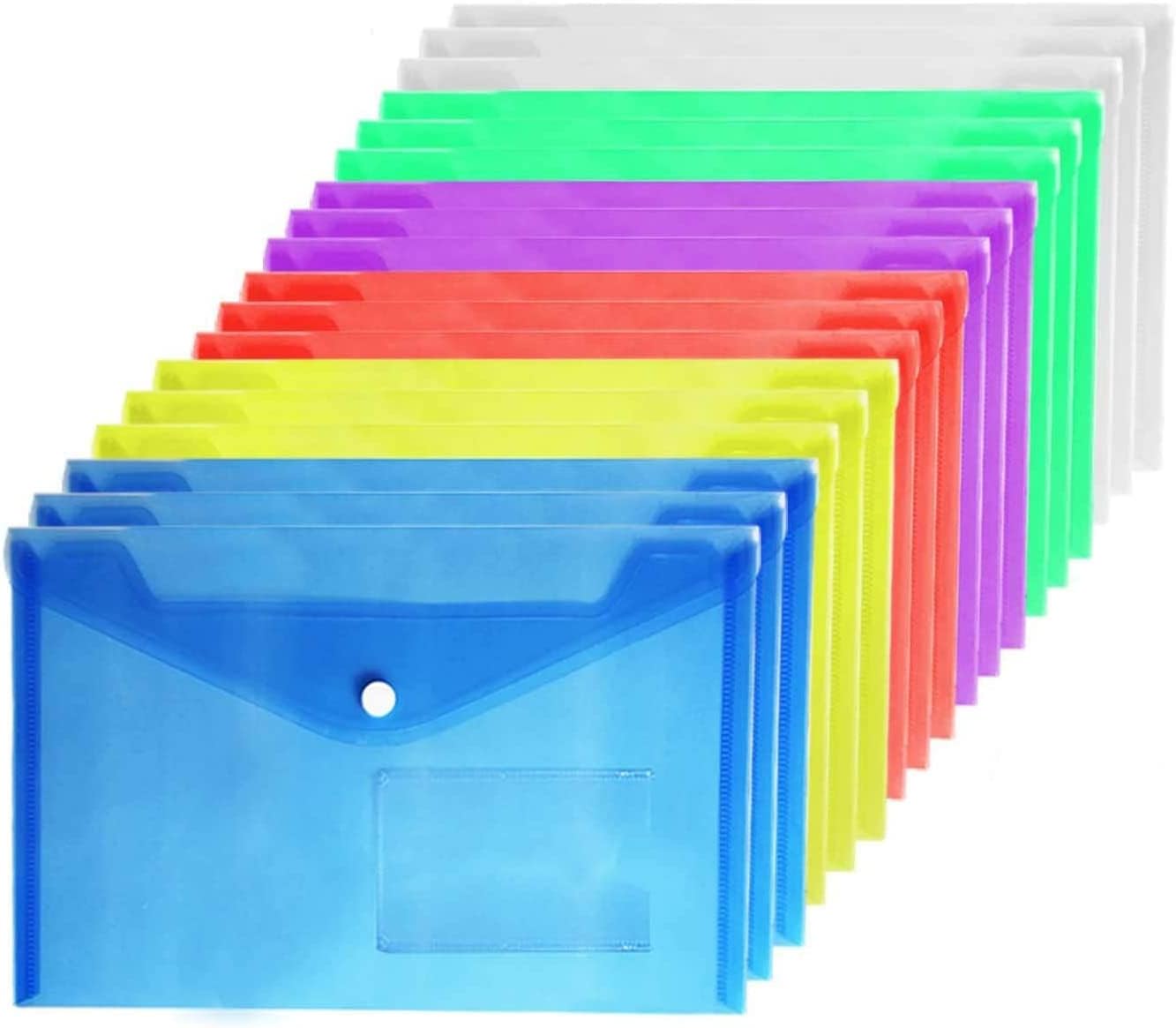 A5 Plastic Wallets (36 pcs) - A5 Plastic Folder